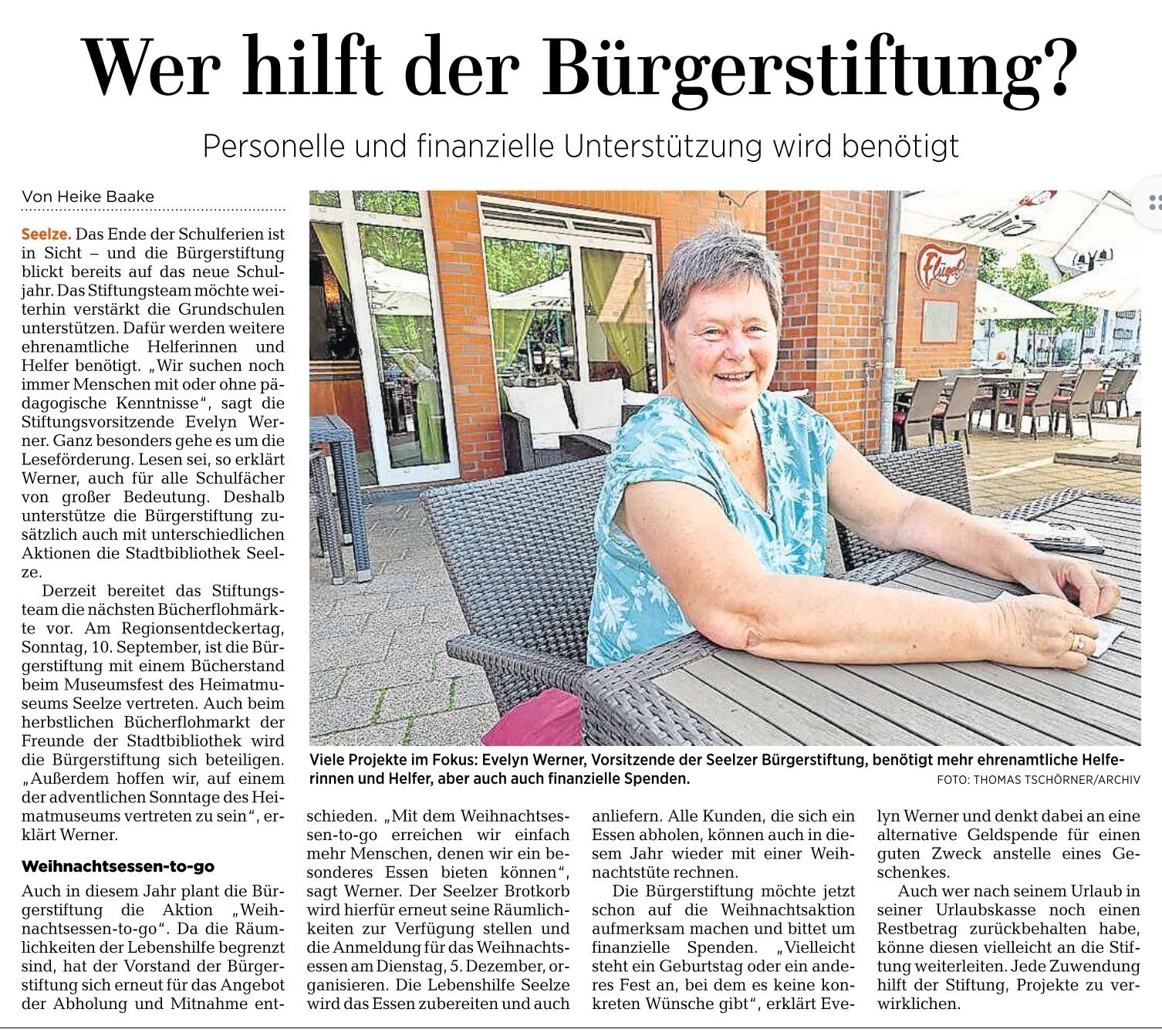 2023 1008 HAZ Seelze Wer hilft